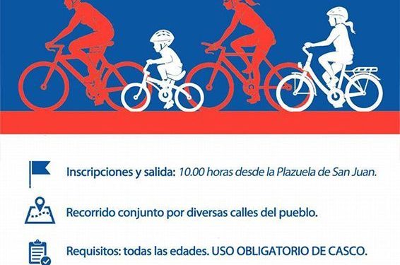 Huete celebrará el Día de la Bici el próximo 4 de agosto