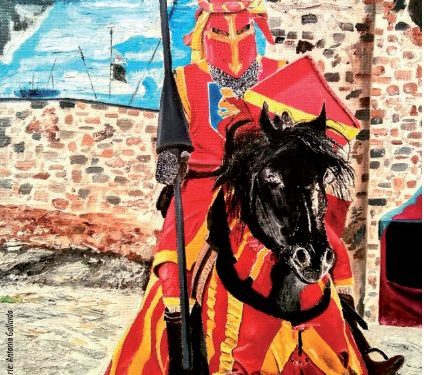 La Alvarada trae como novedad este año el I Certamen Nacional de Pintura Rápida de Temática Medieval “Villa de Cañete”