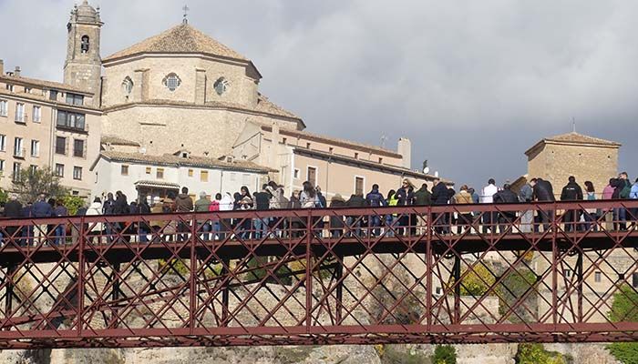 Los viajeros y las pernoctaciones crecen más de 5.000 personas de enero a mayo en Cuenca