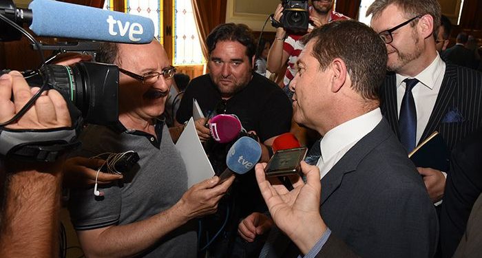 Page pedirá al nuevo Gobierno de España que cumpla con las directivas europeas en materia hídrica