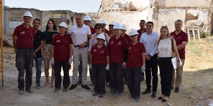 Un Taller de Empleo del Gobierno regional permitirá culminar la rehabilitación de la Casa de Piedra de Tarancón