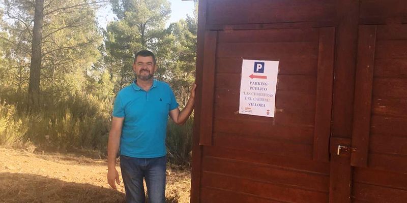 Víllora inaugura un aparcamiento público para facilitar las visitas a Las Chorreras e incentivar el consumo en negocios locales