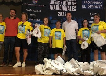 Valera de Abajo acogió la primera fiesta deportiva en la competición provincial de juegos y deportes tradicionales 2019