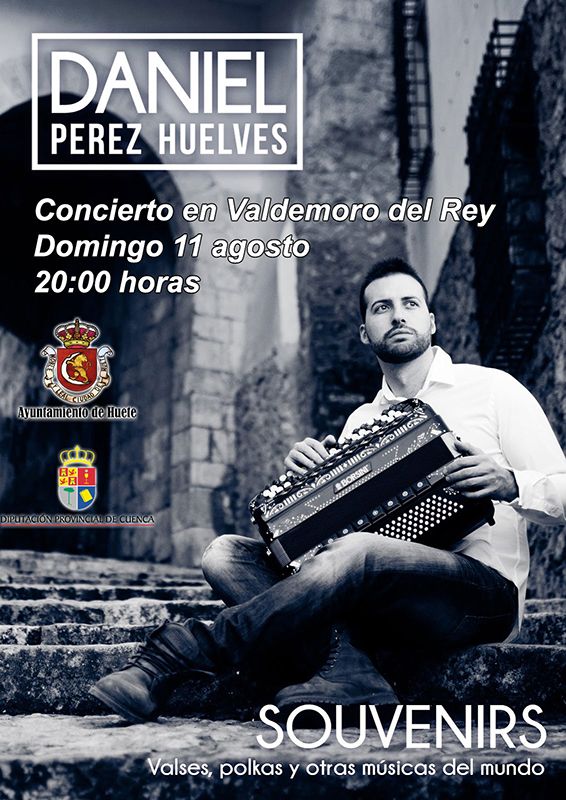 Concierto del acordeonista Daniel Pérez en Valdemoro del Rey