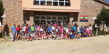 Santiago J. Gómez clausura el programa Campamentos Diputación 2019 en el Albergue Fuente de las Tablas