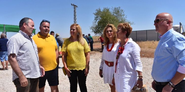 La delegada de la Junta en Cuenca visita el Campo de Tiro ´La Cadena´ en San Clemente