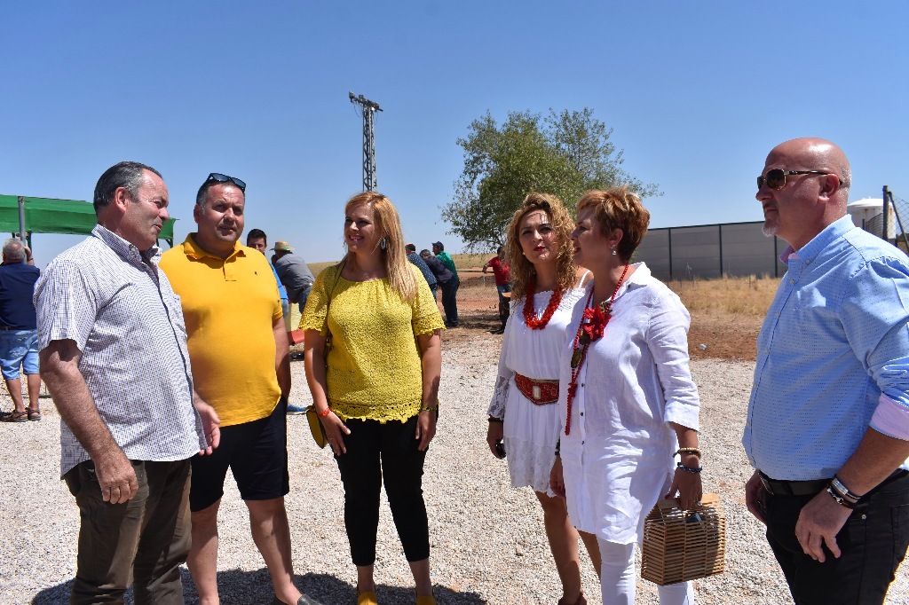La delegada de la Junta en Cuenca visita el Campo de Tiro ´La Cadena´ en San Clemente  