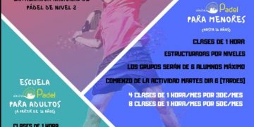 Huete. Escuela de pádel para niños y adultos este verano