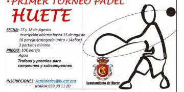 Primer Torneo de Pádel en Huete