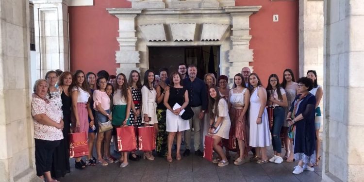 Dario Dolz recibe a la Corte de Honor de la Feria y Fiestas de San Julián 2019
