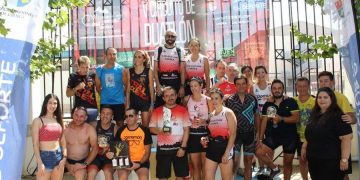 Iván Navarro y María Jesús Algarra triunfna en el VII Duatlon de Quintanar del Rey
