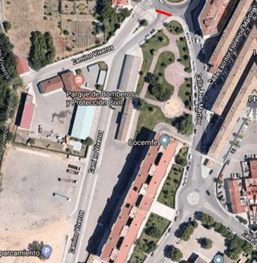 La calle Camino Viveros se incorpora al recinto ferial de Cuenca durante San Julián