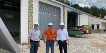 La Junta conoce el nuevo edificio del retén de incendios de Uña