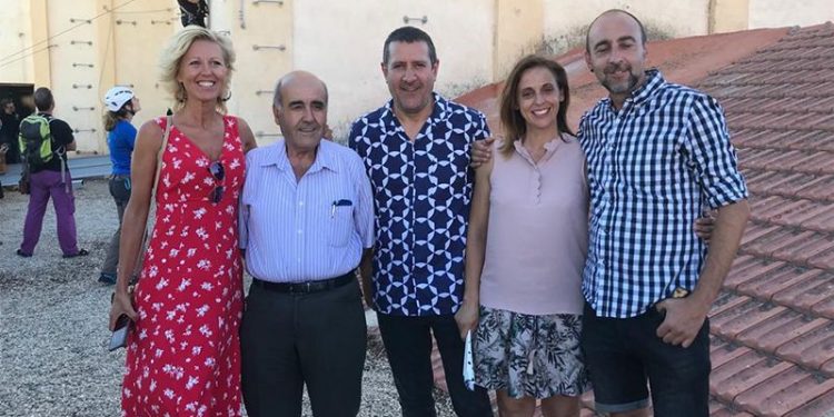 La Junta destaca el potencial turístico que supondrá la instalación del mayor circuito-ferrata urbano de España en Chillarón