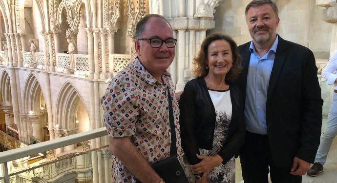La madre de la Reina Letizia visita Cuenca de la mano de José Ignacio Albentosa