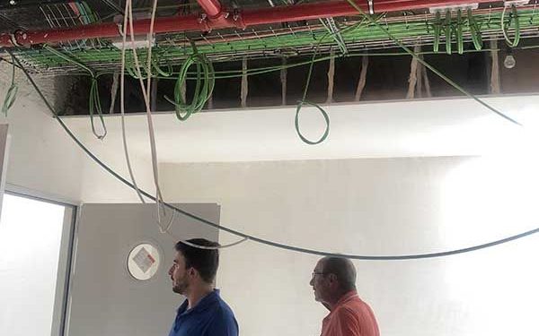 Pérez Osma comprueba el lamentable estado de la Residencia de Mayores de Beteta y exige a la Diputación y a la Junta de Comunidades que terminen su construcción