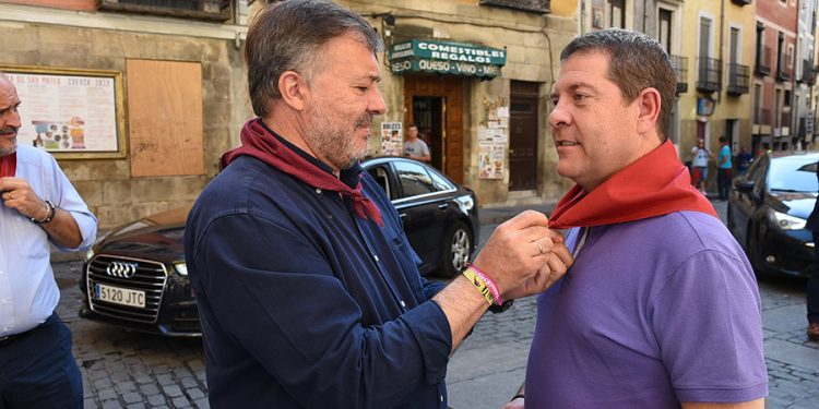 El presidente de Castilla-La Mancha visita San Mateo