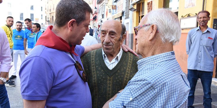 El presidente de Castilla-La Mancha visita San Mateo