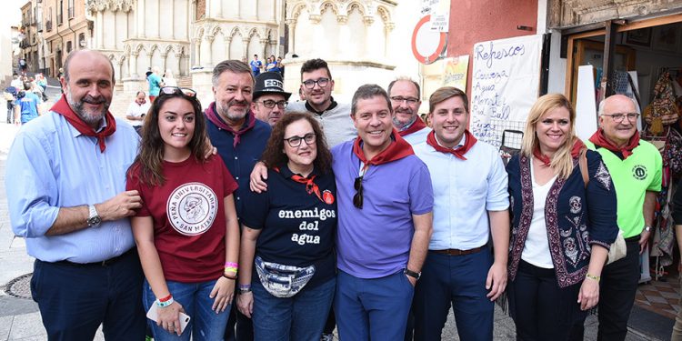 El presidente de Castilla-La Mancha visita San Mateo