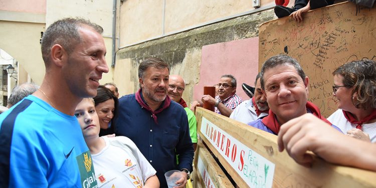 El presidente de Castilla-La Mancha visita San Mateo