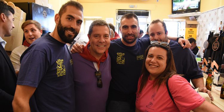 El presidente de Castilla-La Mancha visita San Mateo
