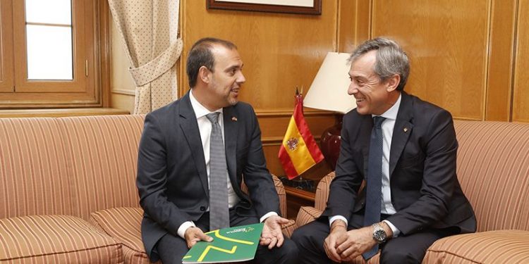 Bellido recibe al presidente de Eurocaja Rural Bellido recibe al presidente de Eurocaja Rural