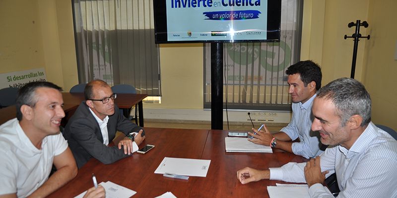 CEOE-Cepyme Cuenca y PGS revisan los trabajos iniciales del Invierte en Cuenca