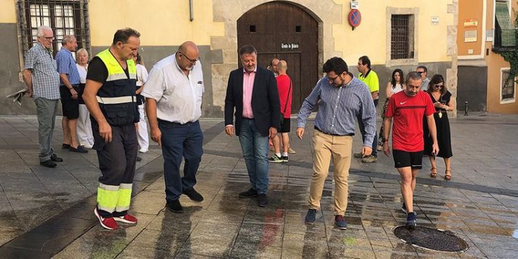 El Ayuntamiento de Cuenca utilizará de forma novedosa un sistema antideslizante de cara a la suelta de vaquillas El Ayuntamiento de Cuenca utilizará de forma novedosa un sistema antideslizante de cara a la suelta de vaquillas