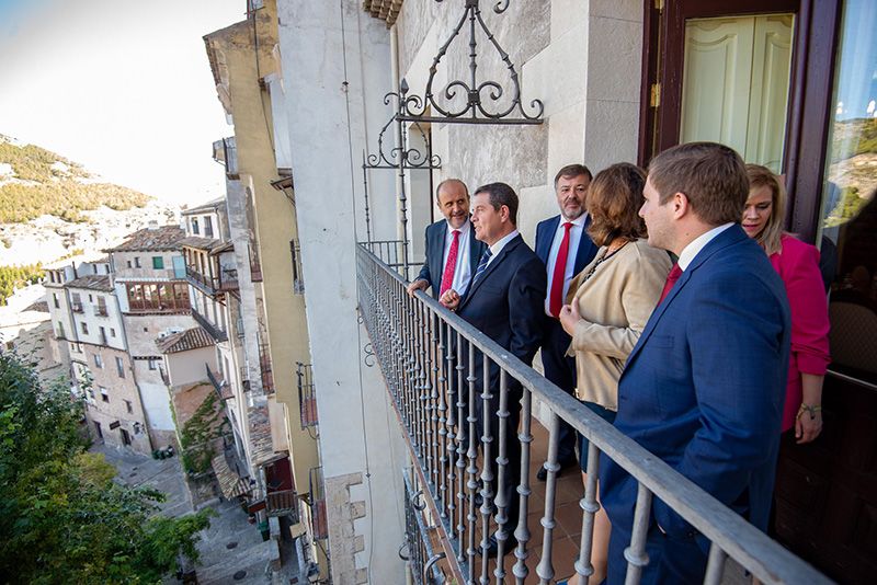 El Gobierno regional aportará cinco millones de euros para la construcción de los nuevos accesos al casco antiguo de Cuenca