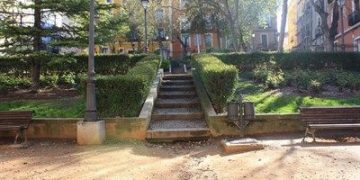El jardinillo de El Salvador se abre al público tras las obras realizadas