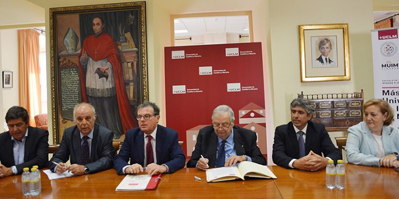 El nuevo Máster Universitario en Ingeniería de Minas de la UCLM contará con la colaboración del Colegio de Minas de Levante