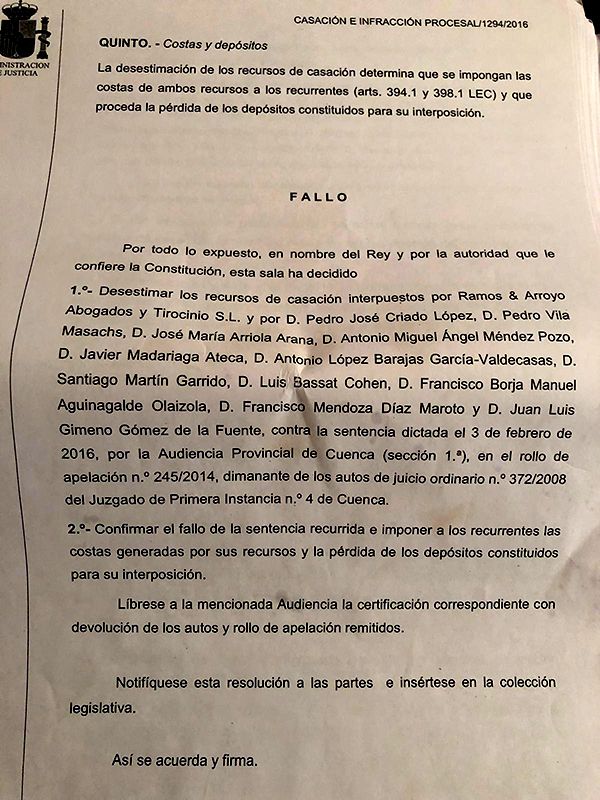 El Supremo ordena devolver al Seminario de Cuenca los 262 libros robados en los años 80-90, entre ellos varios incunables