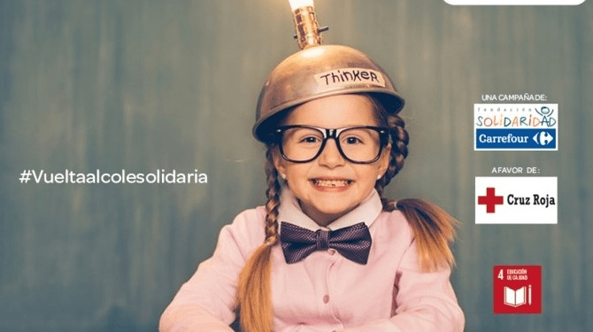 Fundación Solidaridad Carrefour y Cruz Roja ponen en marcha la ‘Vuelta al Cole Solidaria’ a favor de la infancia en riesgo social de Cuenca