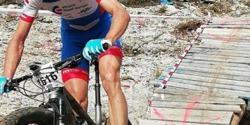 Joaquín Contreras y Natalia Saiz vencen en la MTB Carrera Ruta de los Dinosaurios de Fuentes