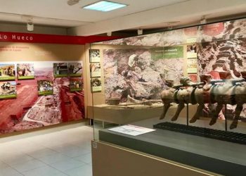 La Diputación de Cuenca reabre el centro de interpretación del yacimiento de Lo Hueco en Fuentes