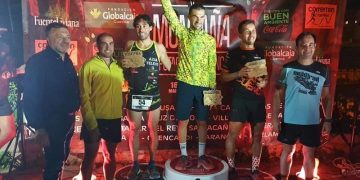 María Jesús Algarra y Javier Triguero  se imponen en la noche más eléctrica del trail
