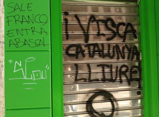 Amenazas de muerte a Abascal en la sede de VOX en Cuenca