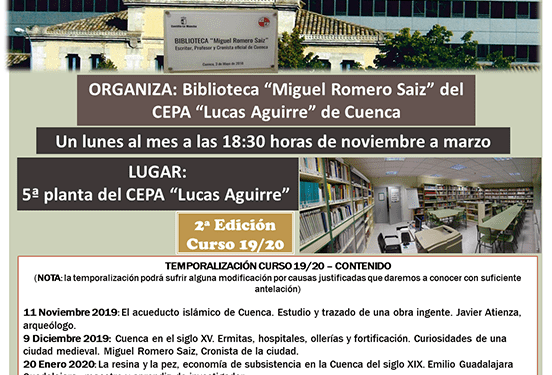 El CEPA “Lucas Aguirre” organiza la segunda edición del taller “Páginas de Cuenca”