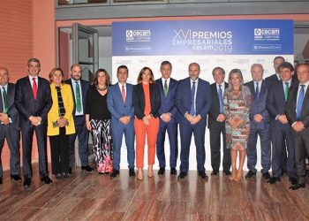 Eurocaja Rural celebra el dinamismo del empresariado de la región en los XVI Premios CECAM