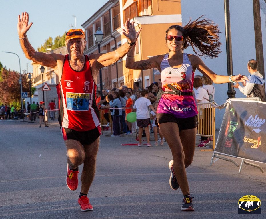 Ismael Mingo y Paola Niño se imponen en la carrera “Tierra del Vítor”, penúltima prueba del XVII Circuito de Carreras Diputación de Cuenca 2019