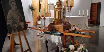 La diócesis de Cuenca recibe las reliquias de Santa Bernardita