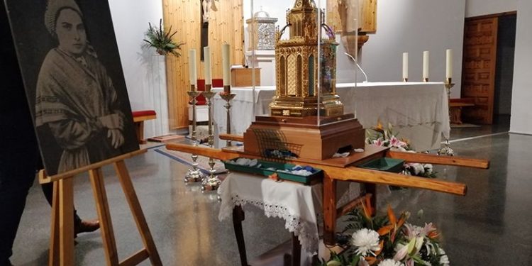 La diócesis de Cuenca recibe las reliquias de Santa Bernardita La diócesis de Cuenca recibe las reliquias de Santa Bernardita
