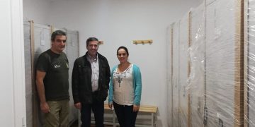Rodrigo Molina visita la demarcación de los Agentes Medioambientales de Villalba de la Sierra ubicada en Sotos