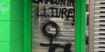 VOX Cuenca denuncia actos vandálicos en su nueva sede de Carretería