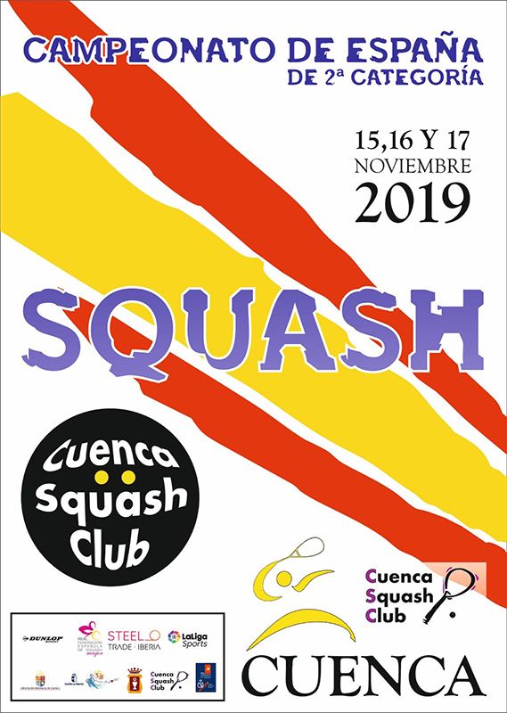 Cuenca acoge el Campeonato de España de Squash de Segunda Categoría