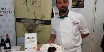 Marcos Sánchez Enríquez, del IES Diego de Praves, de Valladolid, ganador del II concurso de gastronomía para estudiantes “Cuenca Abstracta”