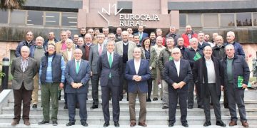 El presidente y Director General de Eurocaja Rural destacan la labor promocional y comercializadora de Oleotoledo y el apoyo de la entidad al sector agroalimentario