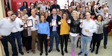 El PSOE de Cuenca arranca la campaña con una pegada virtual de carteles
