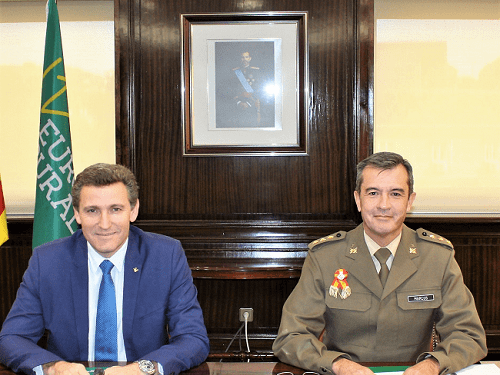 Eurocaja Rural y la Academia de Infantería renuevan su acuerdo para colaborar en los actos de la Inmaculada