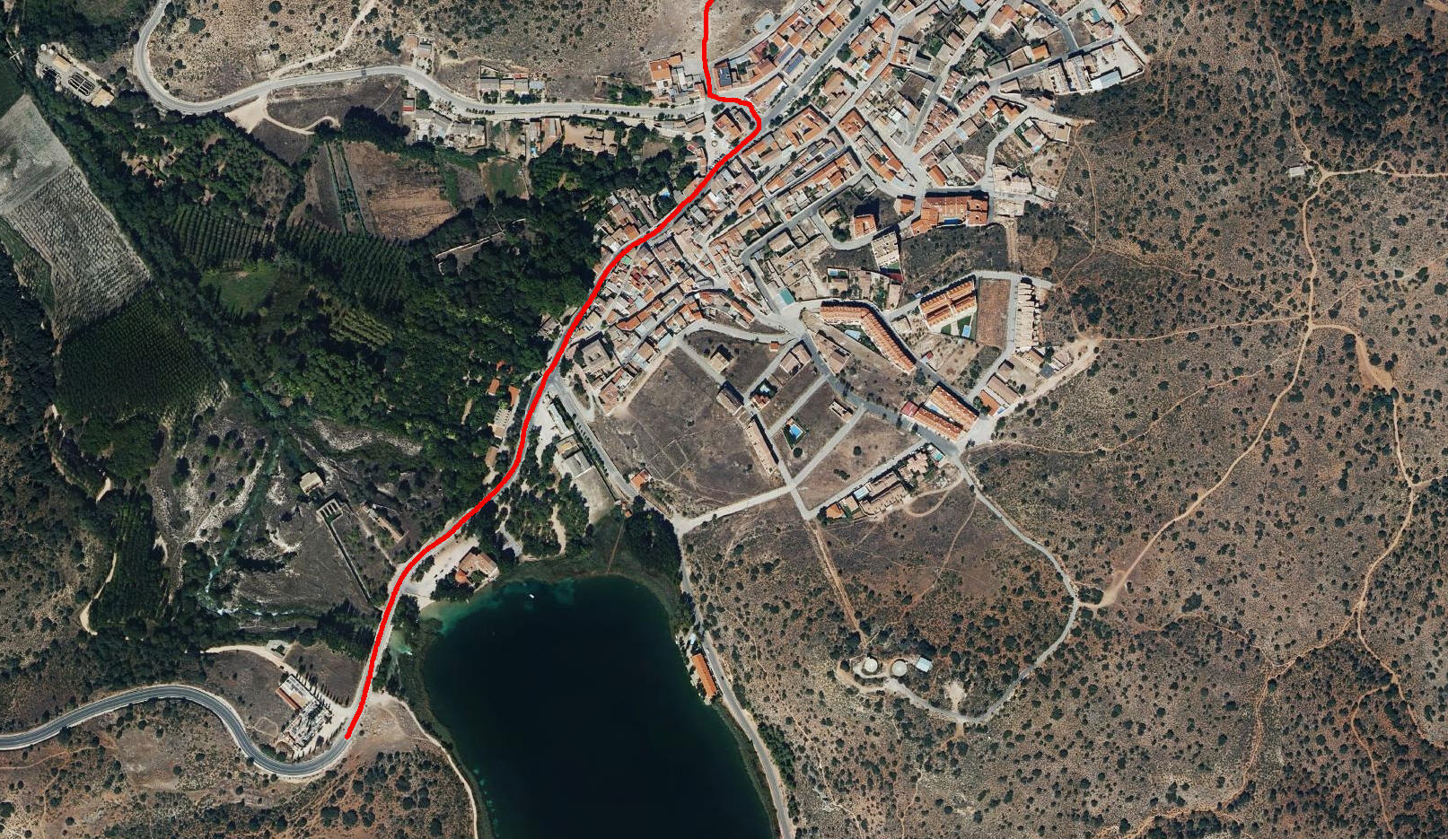 Trashumancia. Grati Usero (Las Majadas). Escarchacas impresionantes y manta de agua en las Lagunas de Ruidera. 2 grati mapa ruidera 2 | Informaciones de Cuenca